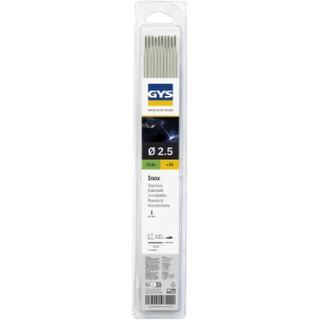 30 ELECTRODES 316L INOX Ø2, - BLISTER | Mougenot & Fils